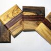 il_fullxfull.6528812412_3drj.jpg Handmade Olive Wood Coasters: Resin Inlay Drink Coasters, Set of 4