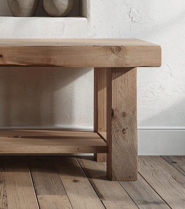 il_fullxfull.7140142692_3hrx.jpg Reclaimed Wood Console Table: Rustic Farmhouse Entryway Storage