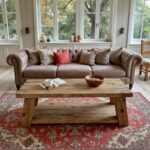 il_fullxfull.7140322764_8kwz.jpg Reclaimed Wood Coffee Table: Rustic Modern Table with Storage Shelf